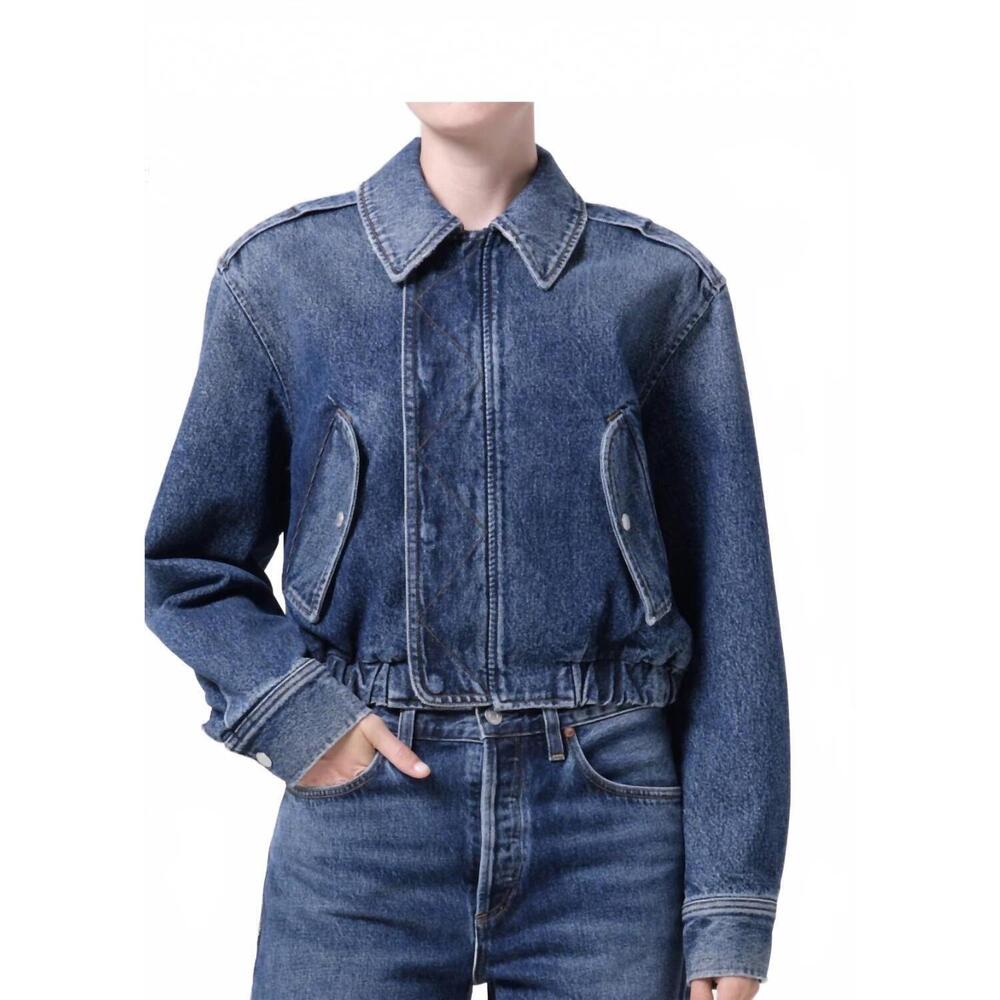 NEW AGOLDE shane jacket in arcadia